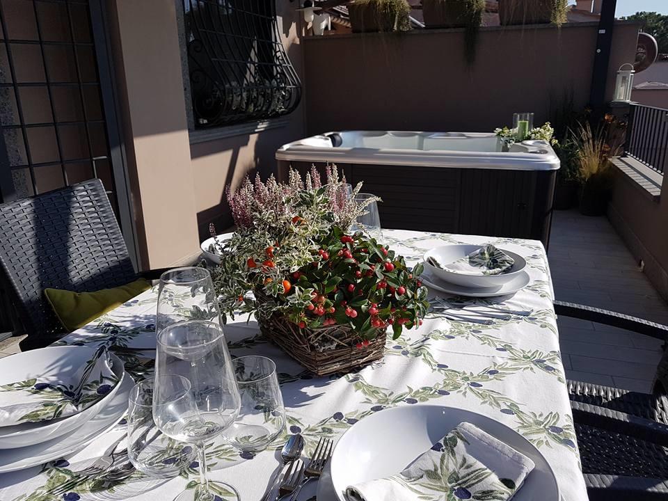 Casa Vacanze i Melograni Trevignano Romano Esterno foto